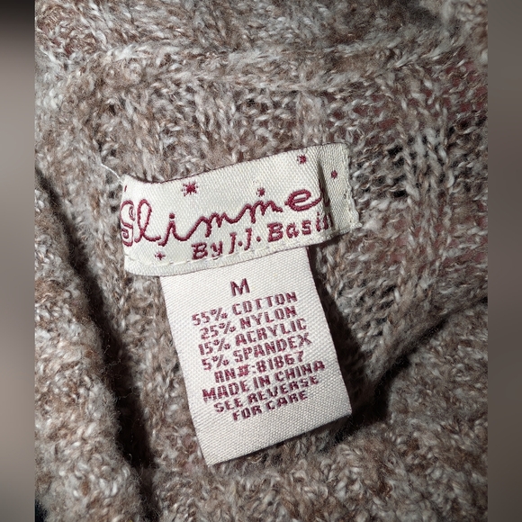 Sweater Mini Dress - Glimmer by JJ Basics - Picture 3 of 3